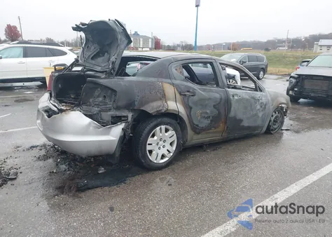 2013 Dodge Avenger Se from USA, damaged, VIN 1C3CDZAB5DN638313